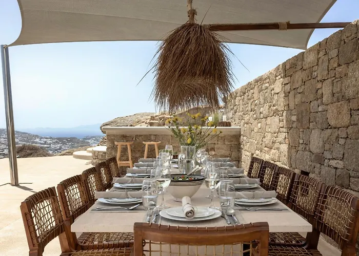 فيلة Mykonos Seaview Alea